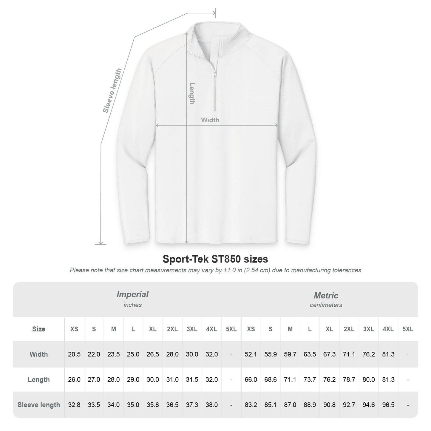 Men's Golf Quarter-Zip Pullover | Embroidered Sport-Wick Stretch I Women's Oversize Long Sleeve I Men's Regular