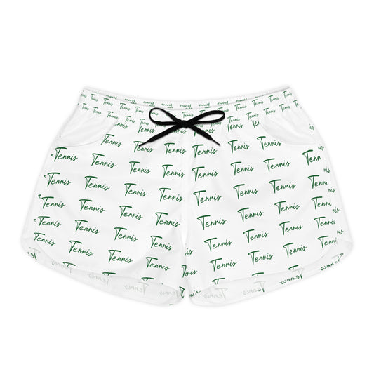 Women's Casual Tennis Logo Shorts