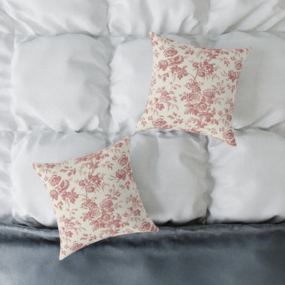Square Poly Canvas Pillow