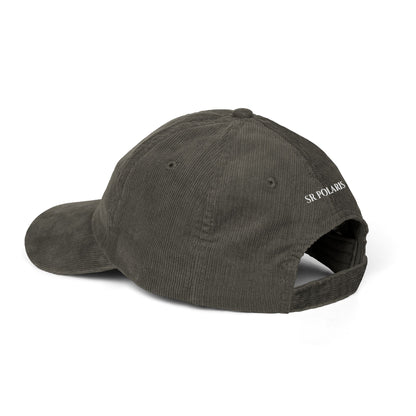 Minimal Golf Embroidery Cap | Corduroy Baseball Hat