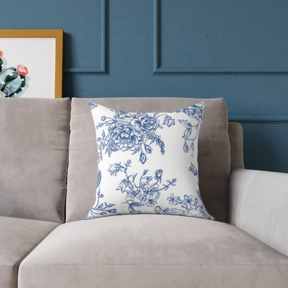 Square Poly Canvas Pillow