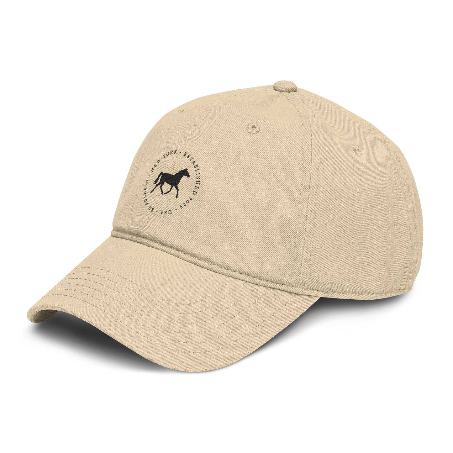 SR Polaris Horse Garment Washed Baseball Cap