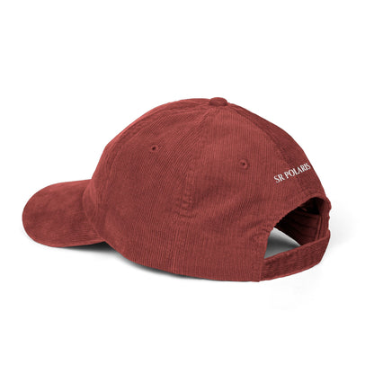 Minimal Golf Embroidery Cap | Corduroy Baseball Hat