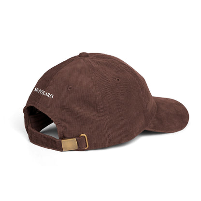 Minimal Golf Embroidery Cap | Corduroy Baseball Hat
