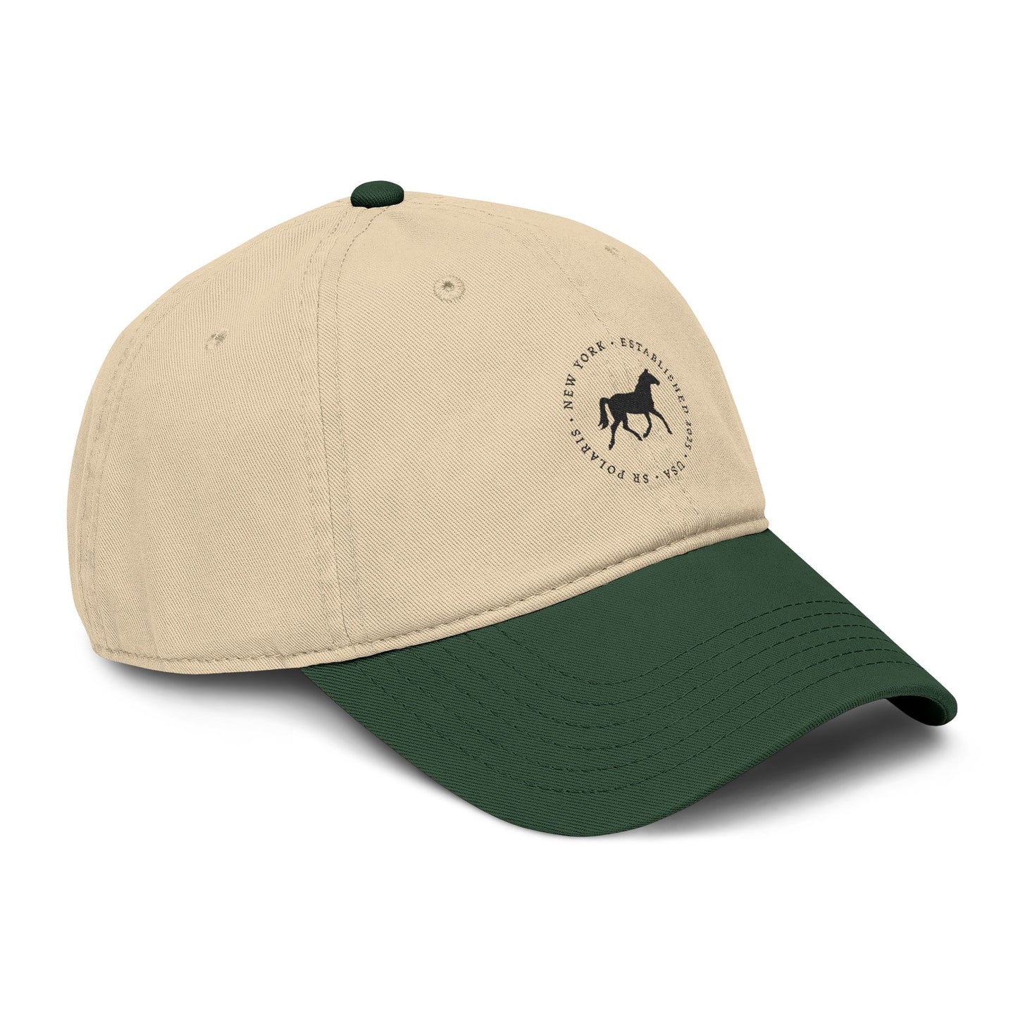 SR Polaris Horse Garment Washed Baseball Cap