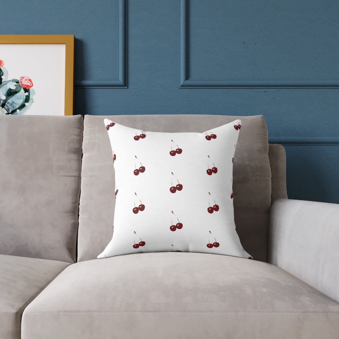 Square Poly Canvas Pillow