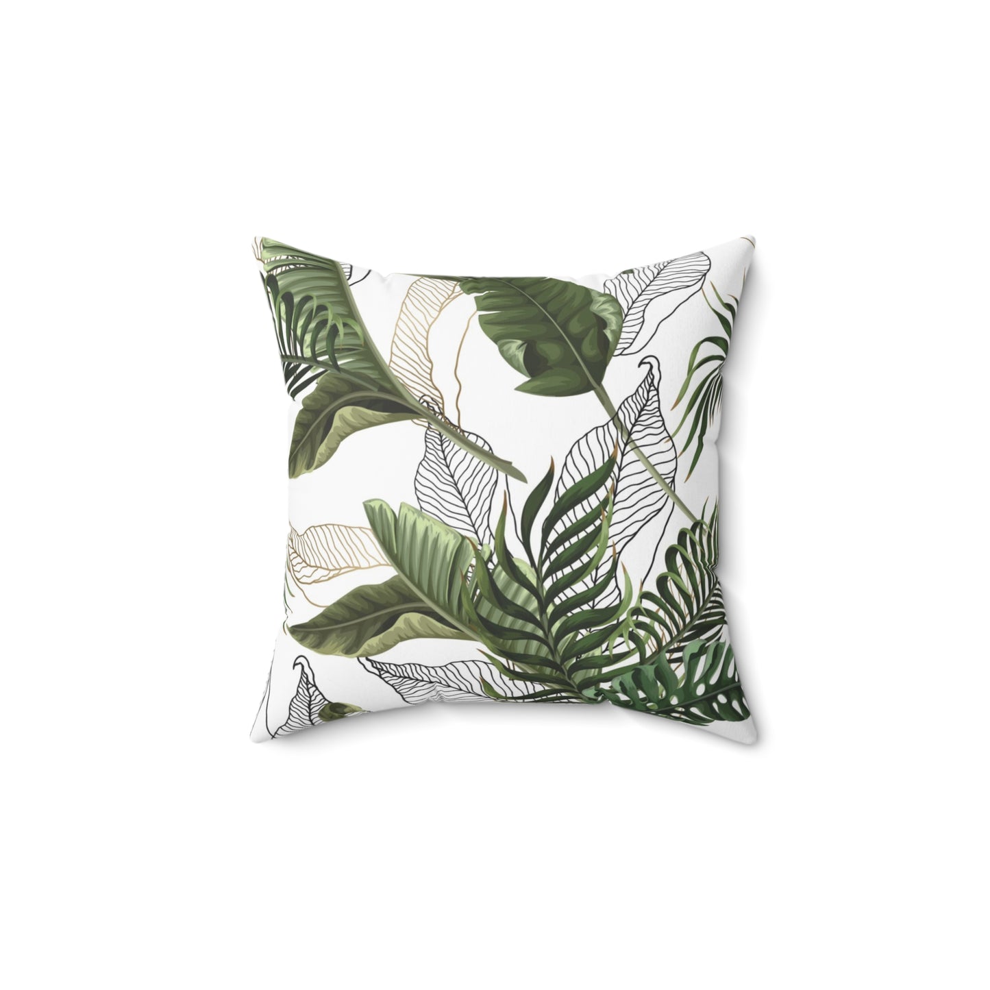 Spun Polyester Square Pillow
