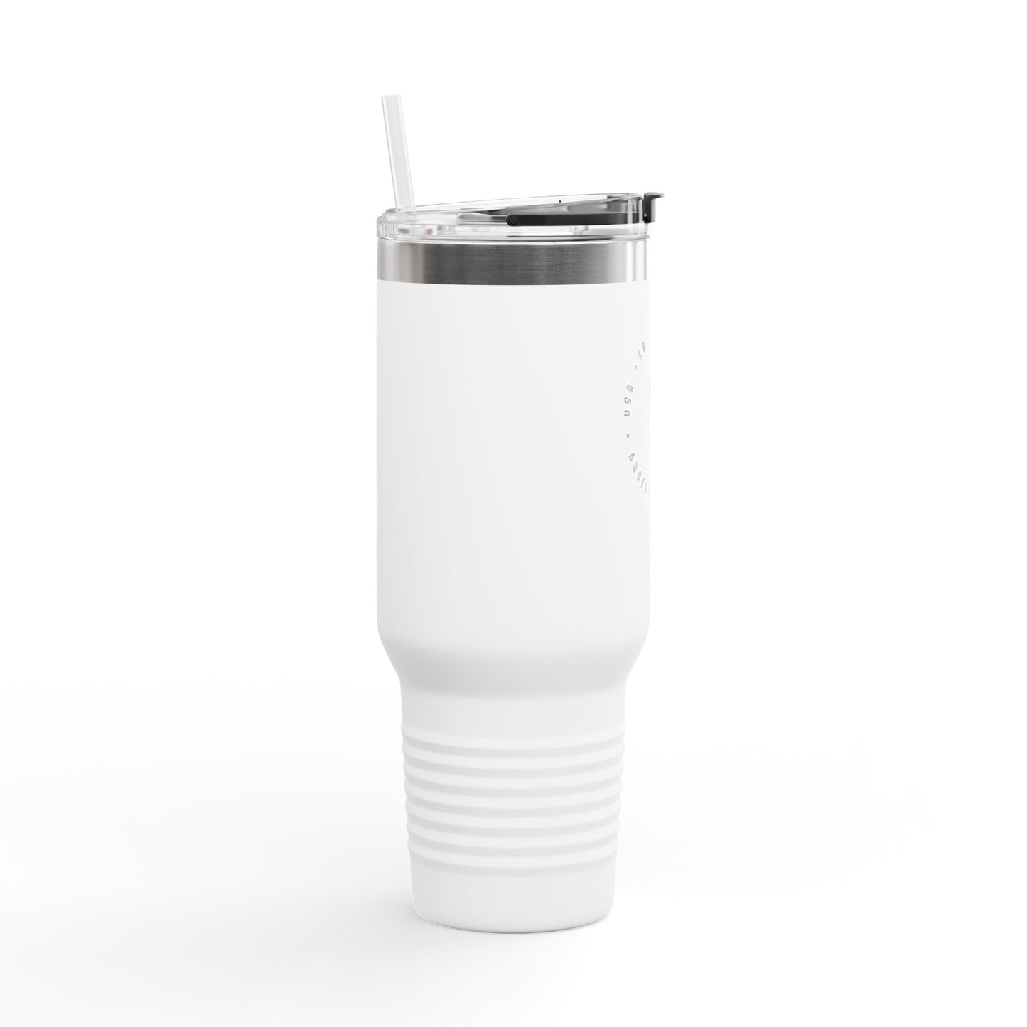 Crossed Tennis Rackets 40oz Insulated Travel Mug | Sports Tumbler
