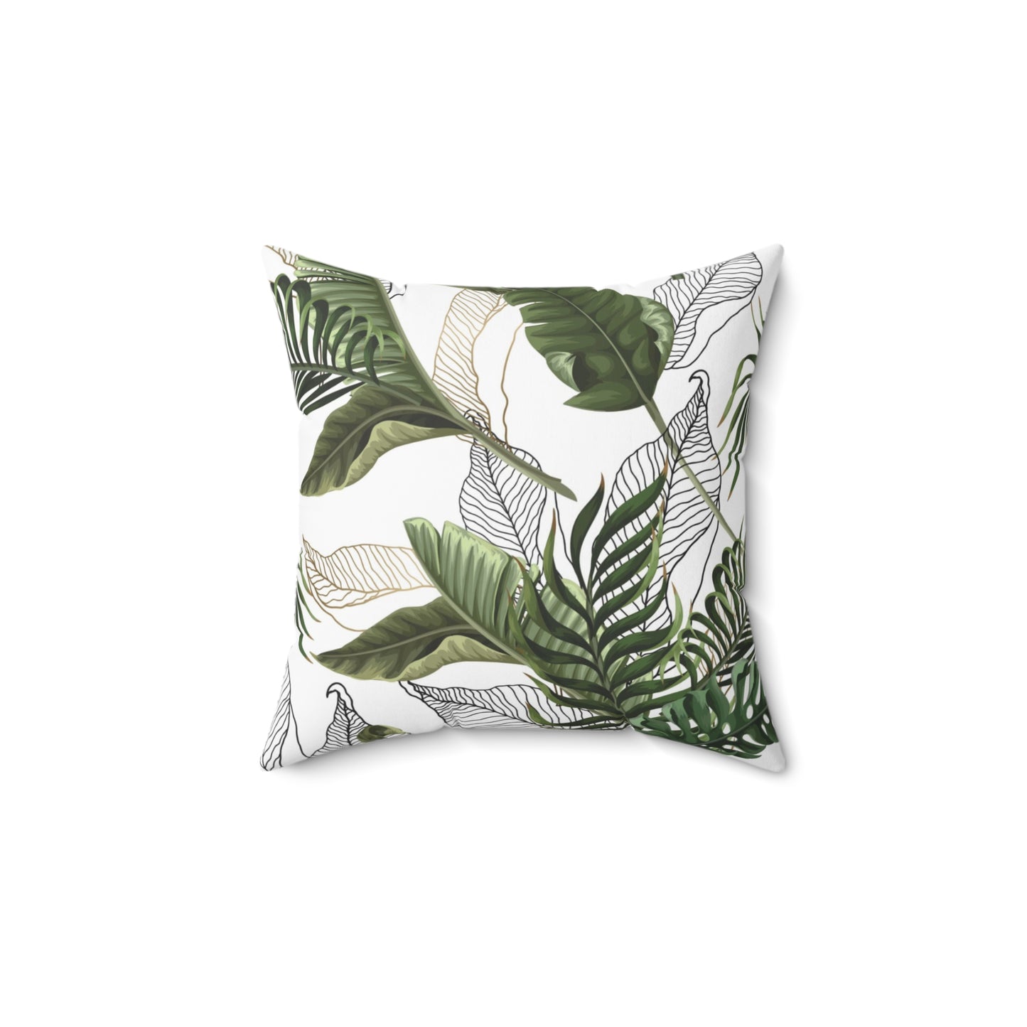 Spun Polyester Square Pillow