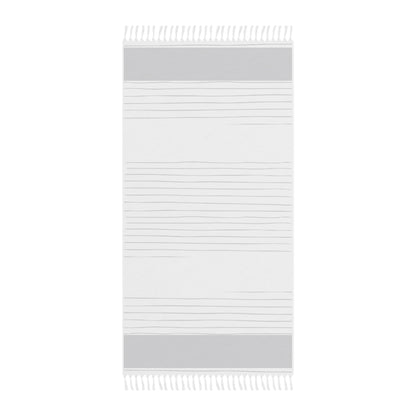 Striped Boho Beach Towel | Lightweight Turkish Peshtemal