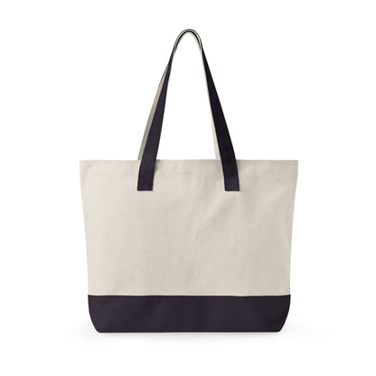 SR Polaris Horse Logo Zippered Canvas Tote